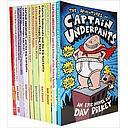 Captain Underpants: 10 Book Set