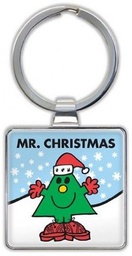 Mr. Men & Little Miss Keyrings - Mr. Christmas