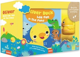 Oliver Duck Has Fun in the Pond: My First Bath Book & Toy