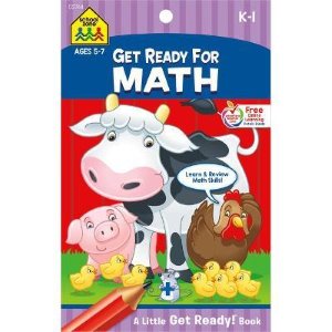 School Zone Get Ready for Math! Tablet Workbook
