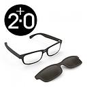 [91602] Sun Readers - Black +2.0