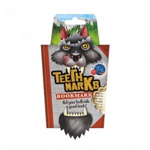 [36906] Teethmarks Bookmarks - Wolf