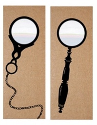 The Really Useful Magnifying Bookmark - Spyglass & Eyeglass