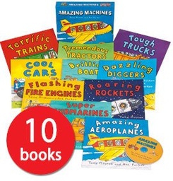 Amazing Machines x 10 Book Slipcase