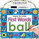 Wipe Clean: First Words