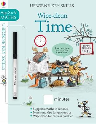 Wipe-Clean Time 8-9