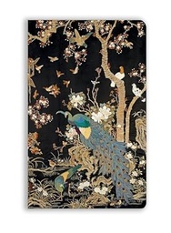 Ashmolean Museum: Embroidered Hanging With Peacock (Soft Touch Journal)
