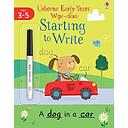 Early Years Wipe-Clean Starting to Write